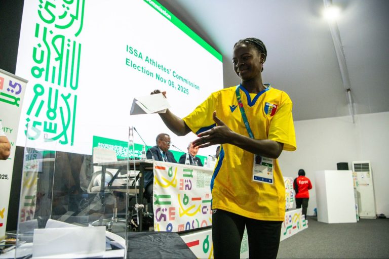 The First ISSA Athletes’ Commission Election.