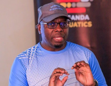 Uganda Aquatics President Moses Mwase