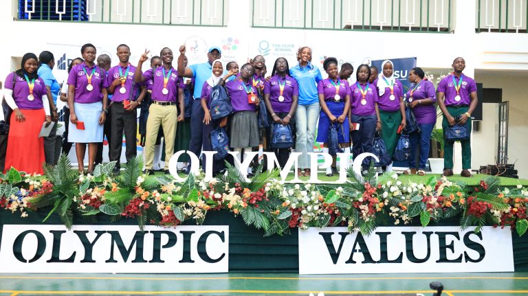 UOC President Rukare, Miss Uganda Muhoza Urge Youth to Live Olympic Values at 11th Contests in Namugongo.