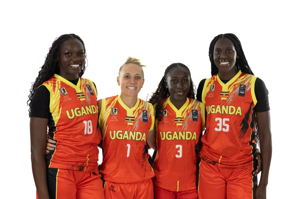 Uganda’s women’s 3x3 basketball team