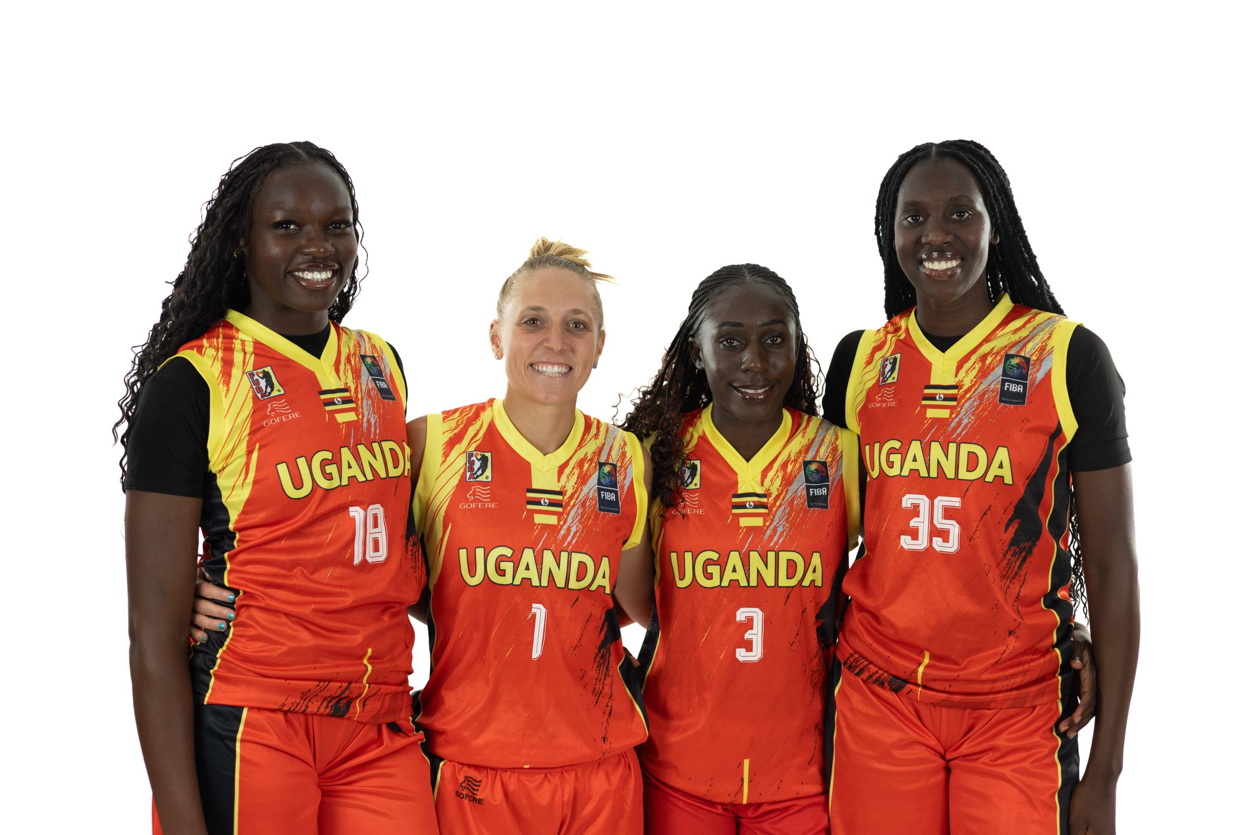 Uganda’s women’s 3x3 basketball team
