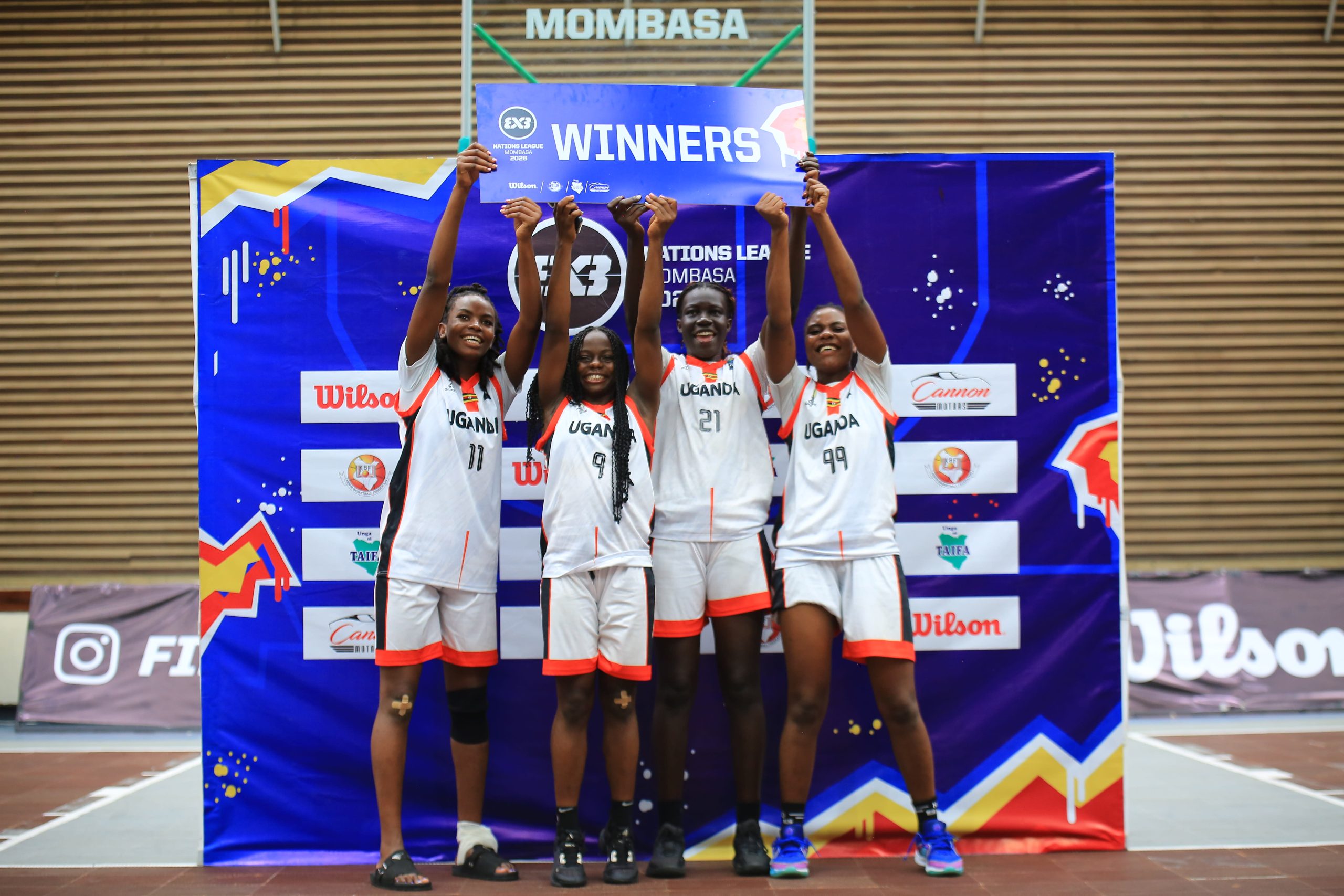 Uganda’s women’s 3x3 basketball