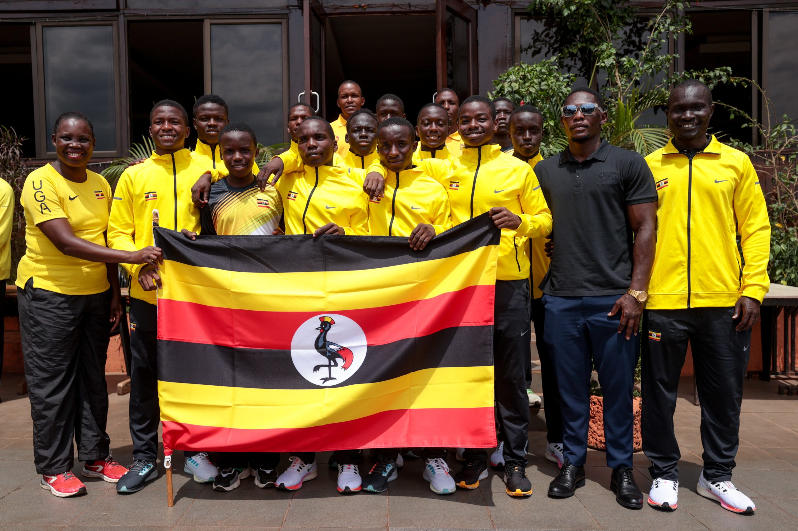 Uganda flags off 25 athletes for Dakar 2026 Youth Olympic Games.