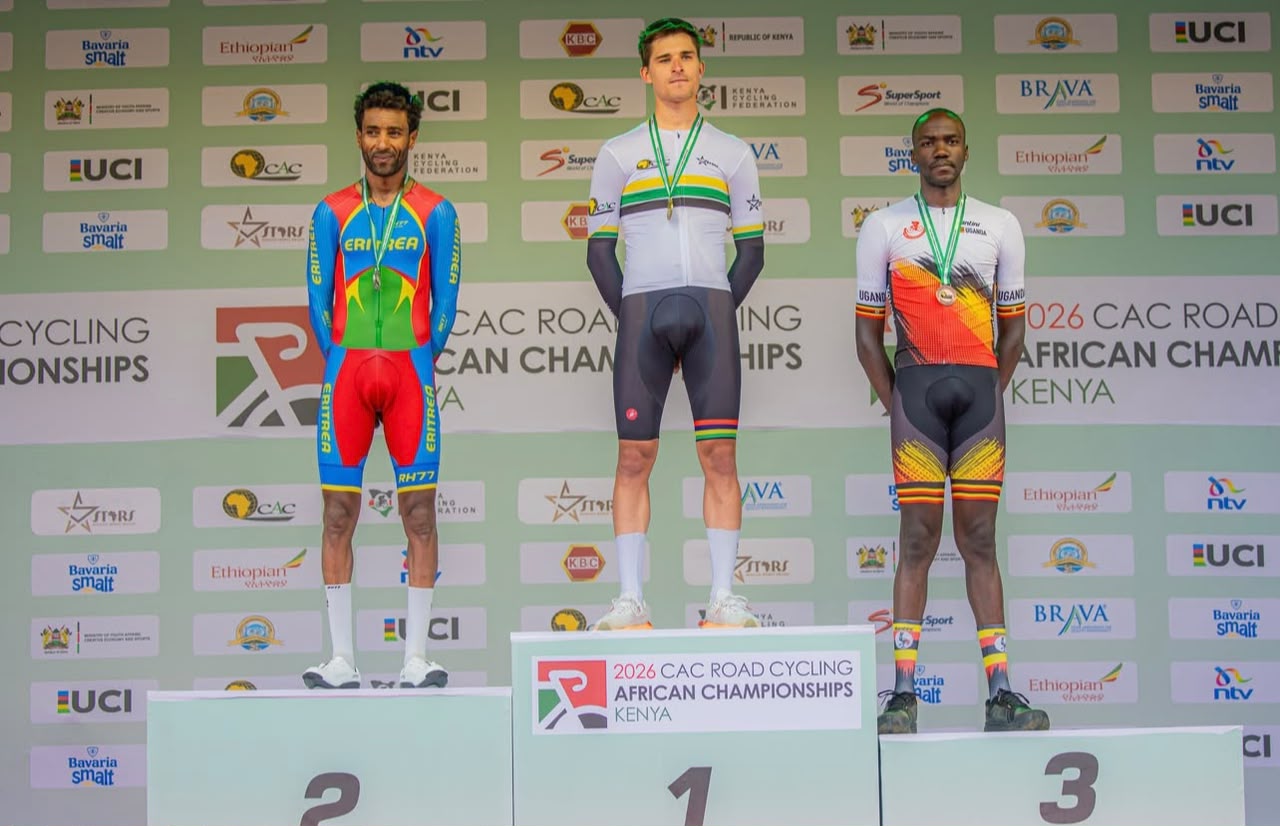 Kagimu and Miro Secure Bronze Medals for Uganda at African Road Cycling Championships in Kisumu.