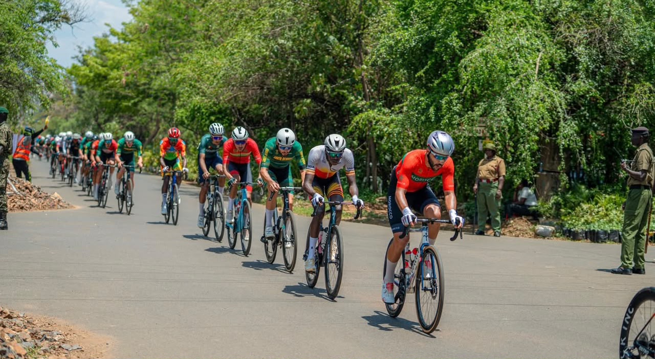 Uganda's Cycling Team Kagimu and Miro